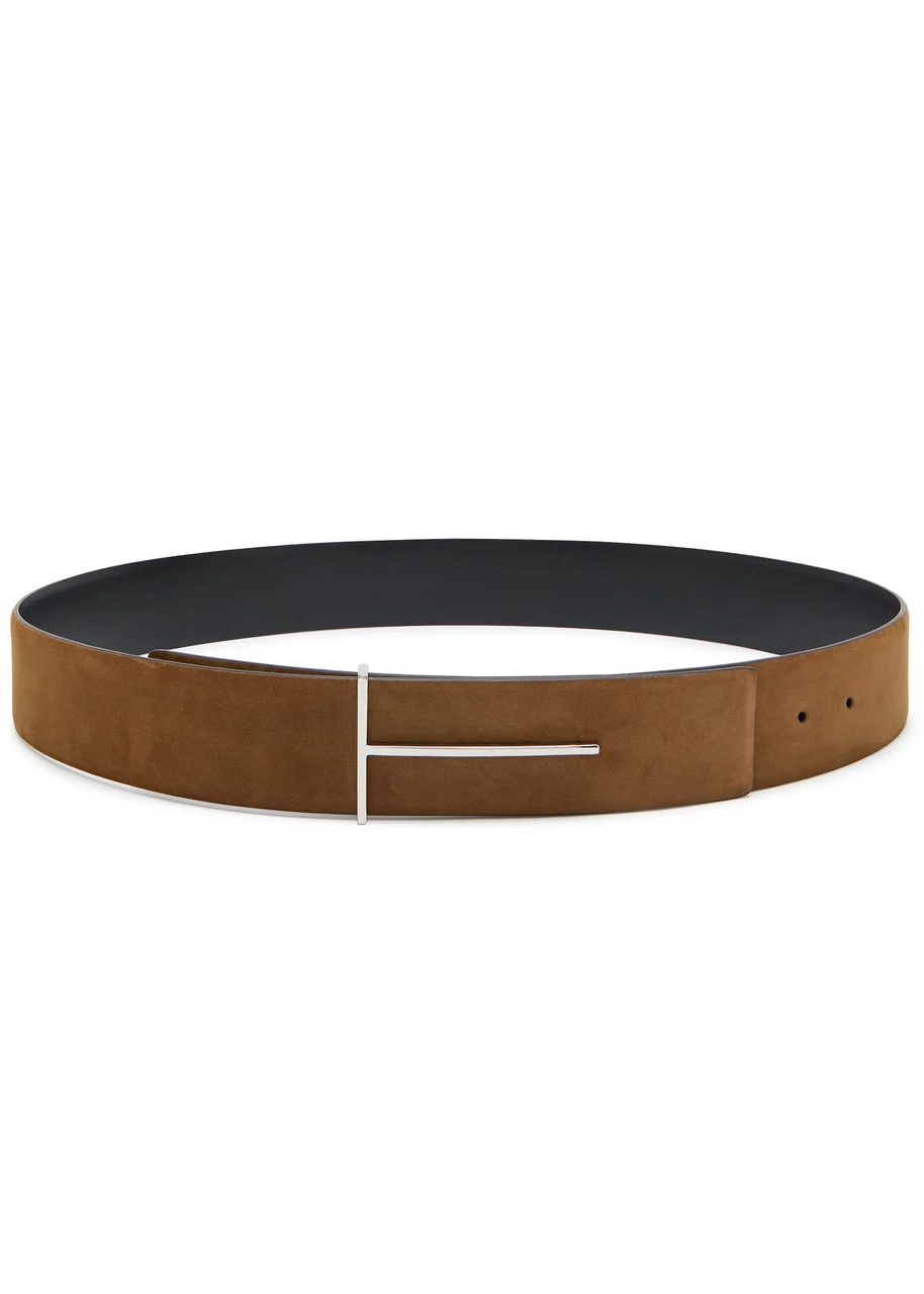 Tom Ford Reversible Nubuck Belt - 1