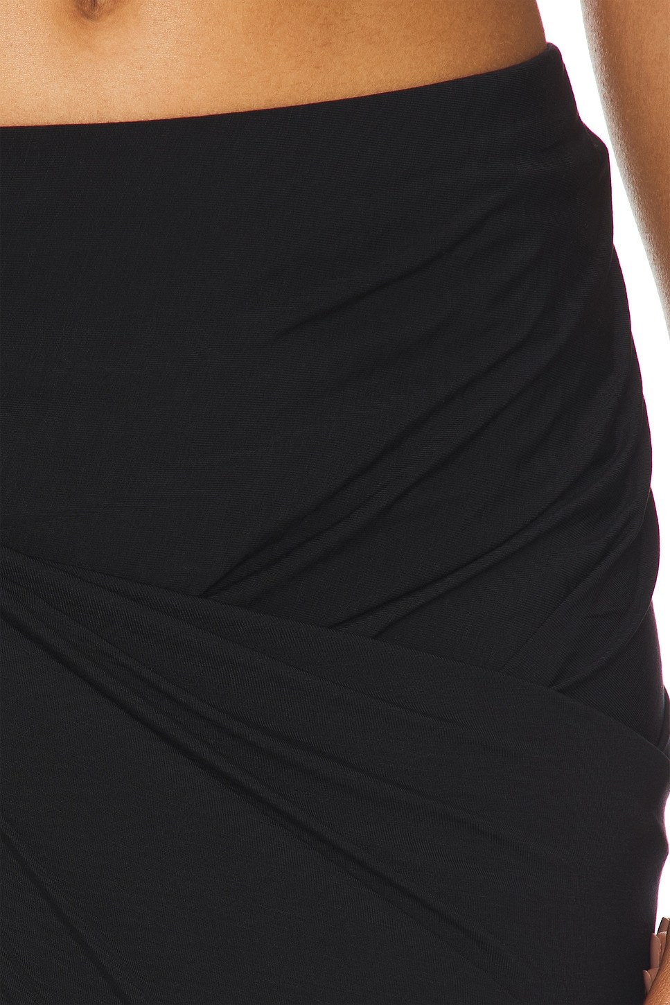 Asymmetrical Wind Skirt - 6