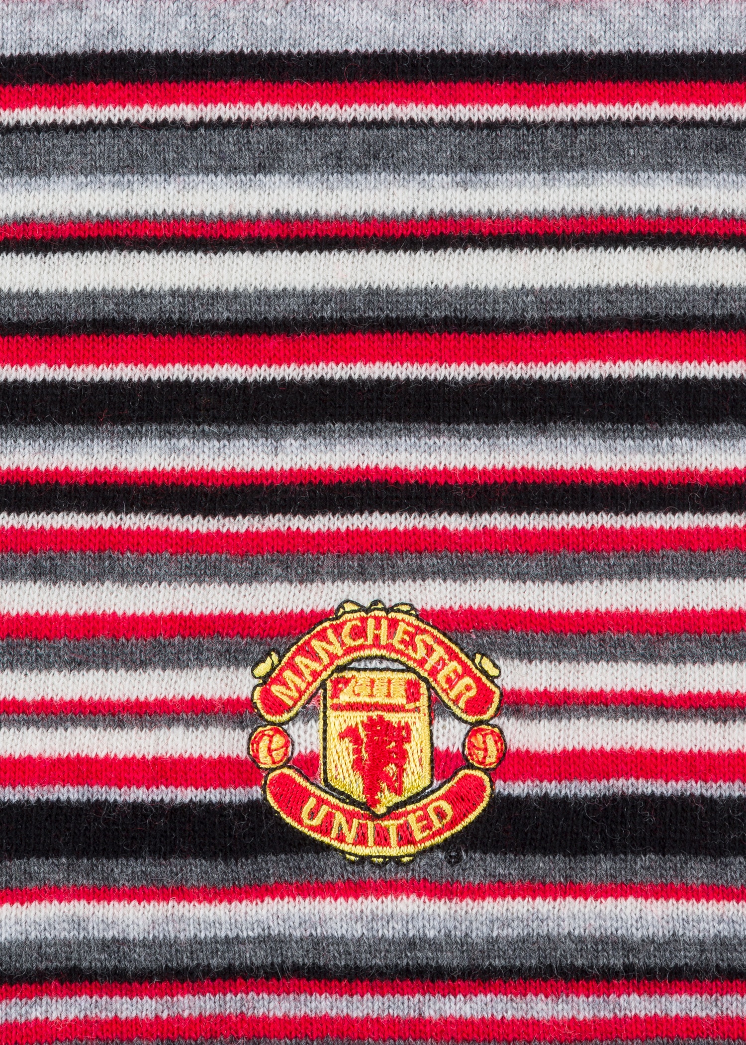 Paul Smith & Manchester United – Striped Wool-Cashmere Scarf - 4