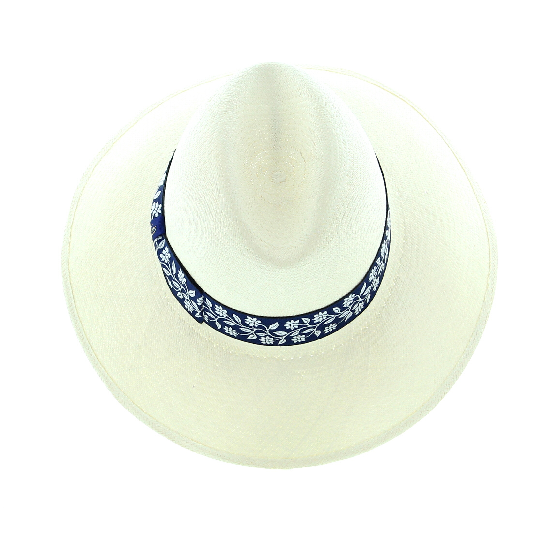 BORSALINO - Borsalino – Claudette Panama Floral Blue - 2