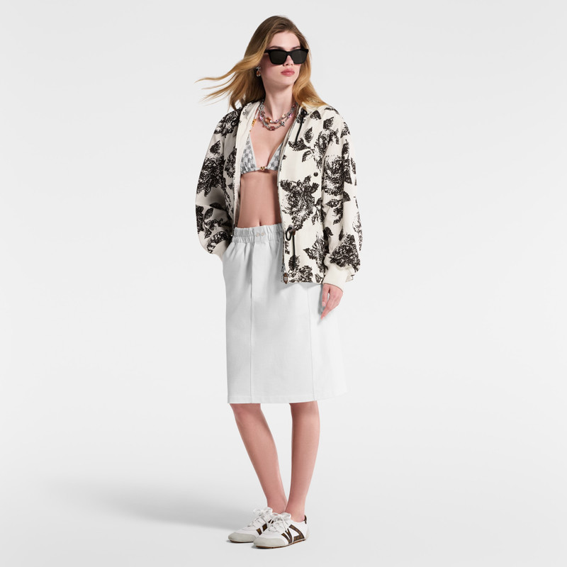 Louis Vuitton Floral Print Hooded Parka outlook