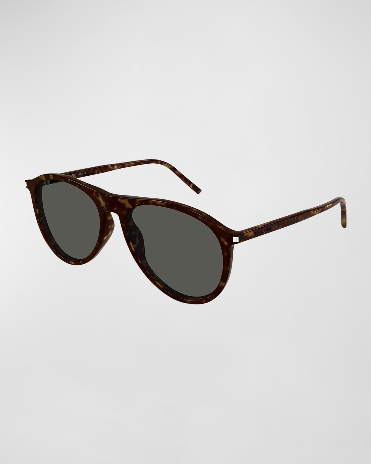Thin Acetate Aviator Sunglasses - 1