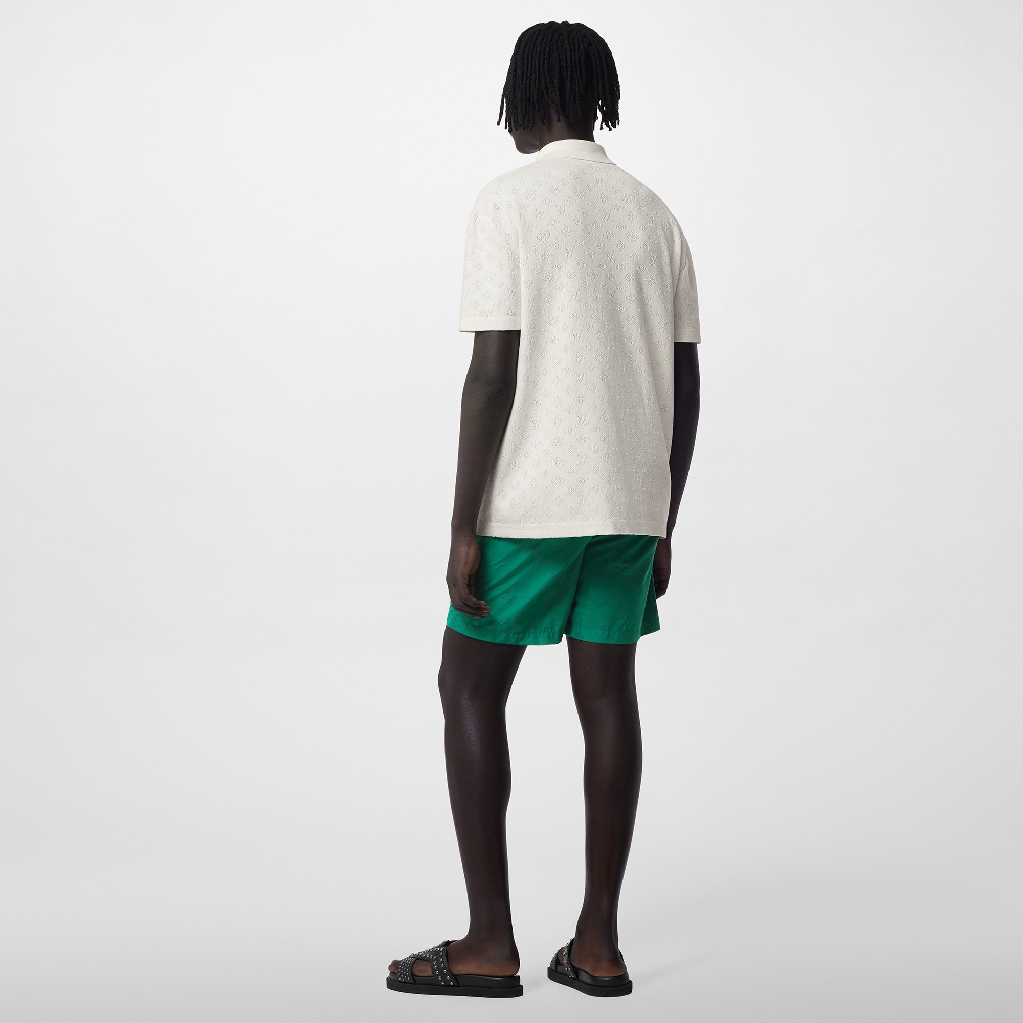Monogram Nylon Swim Board Shorts - 3
