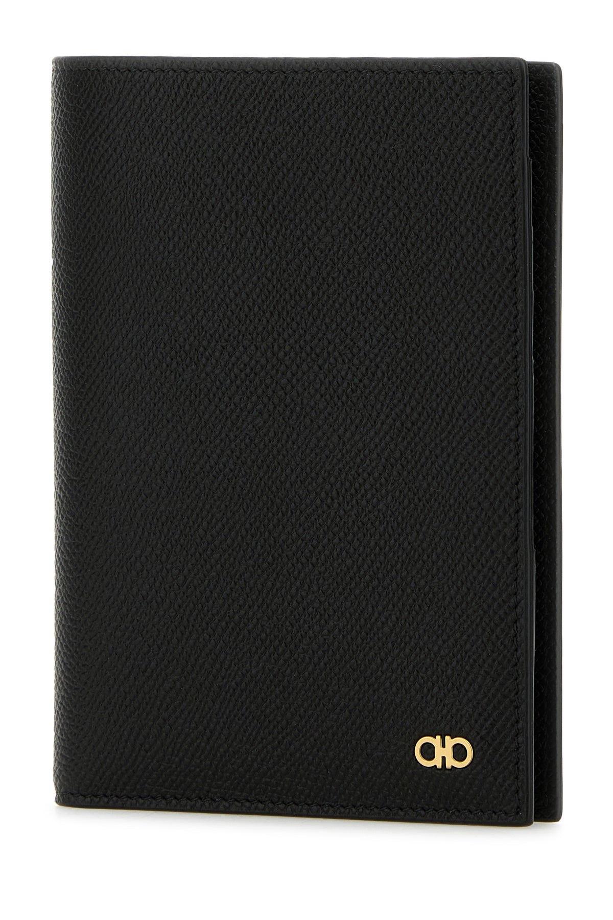 Black leather passport holder - 2