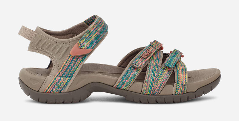 Women's Tirra Hiking Sandal in Taupe Multicolor 1