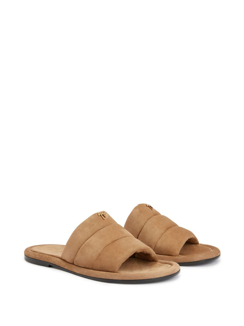 Giuseppe Zanotti Harmande padded slides outlook