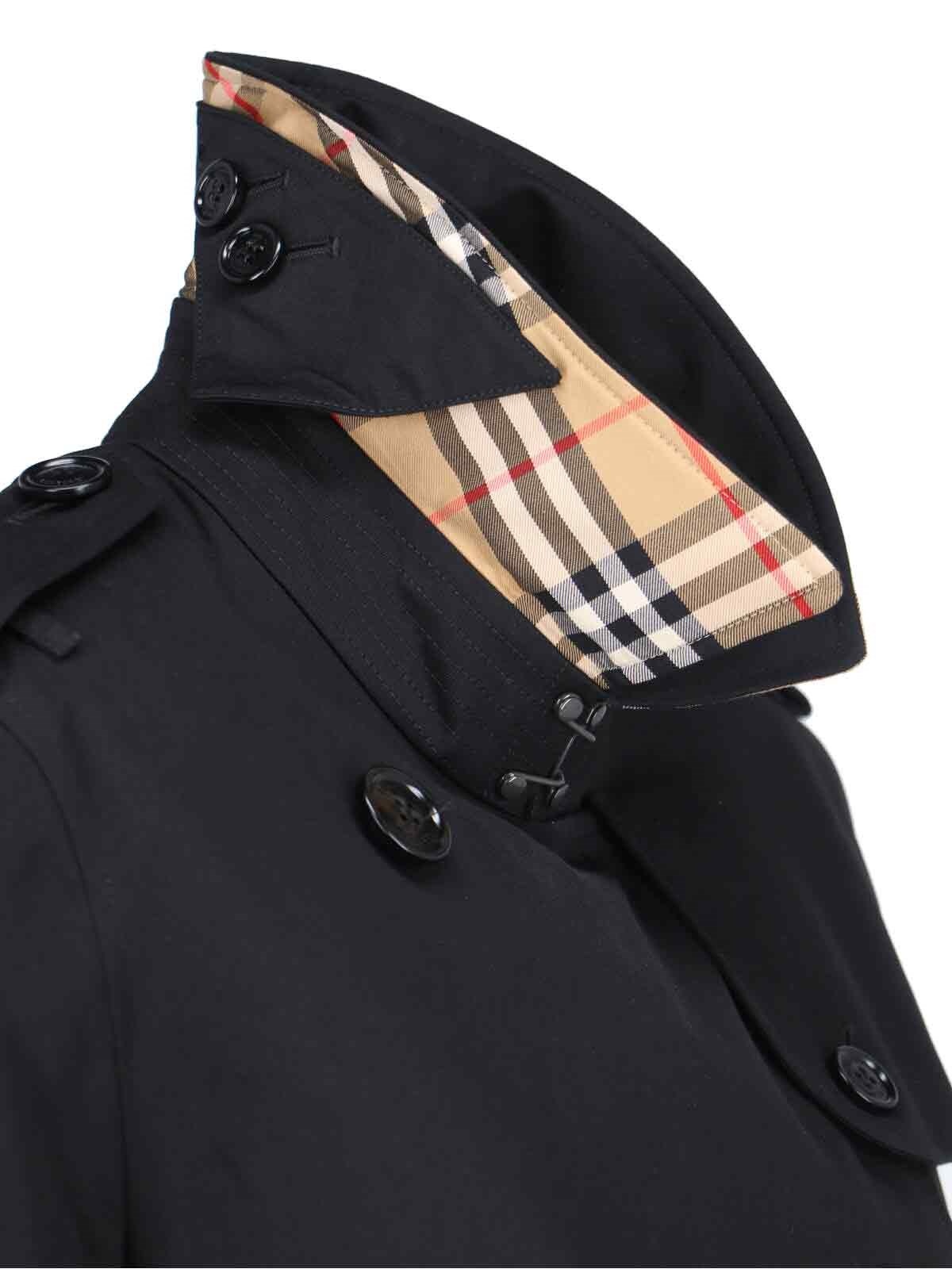 'KENSINGTON' DOUBLE-BREASTED TRENCH COAT - 4