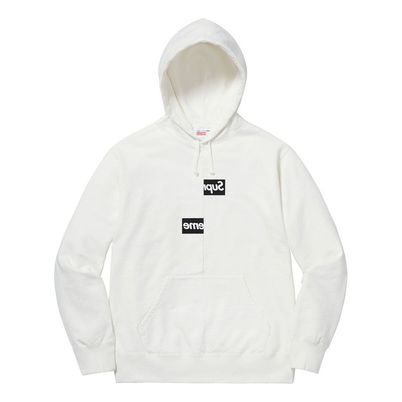 Supreme FW18 x COMME des GARCONS Shirt Split Box Hooded Sweatshirt SUP-FW18-402 - 1
