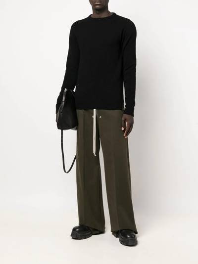 Rick Owens Geth Belas wide-leg trousers outlook