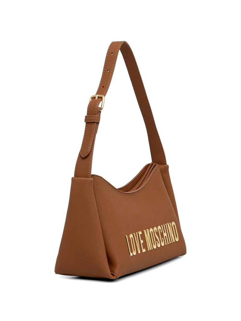 Moschino logo-plaque tote bag outlook