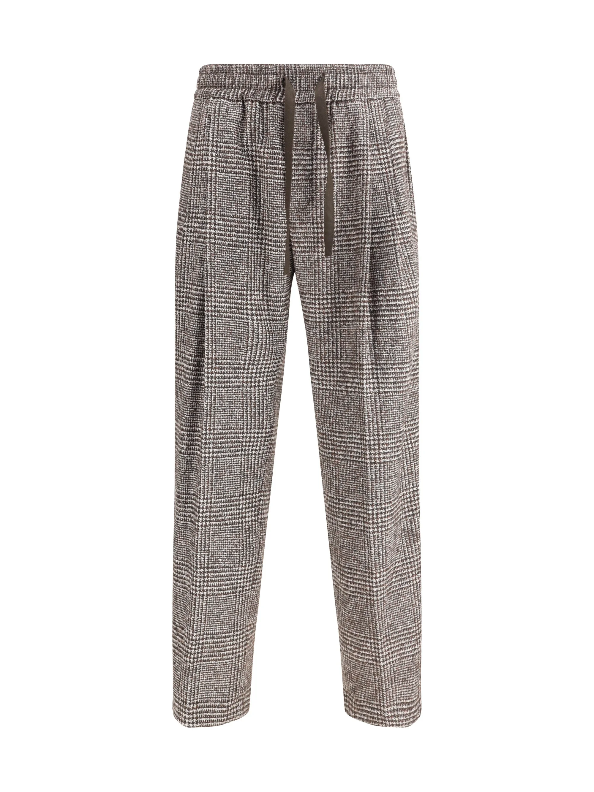 Dolce & Gabbana Men Jogging Trousers In Wool And Alpaca - 1