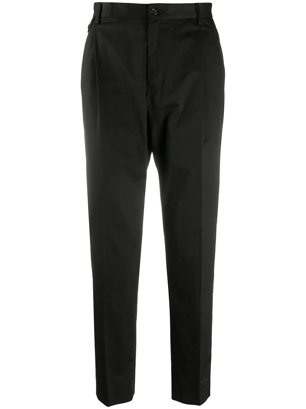 cropped tapered trousers - 1