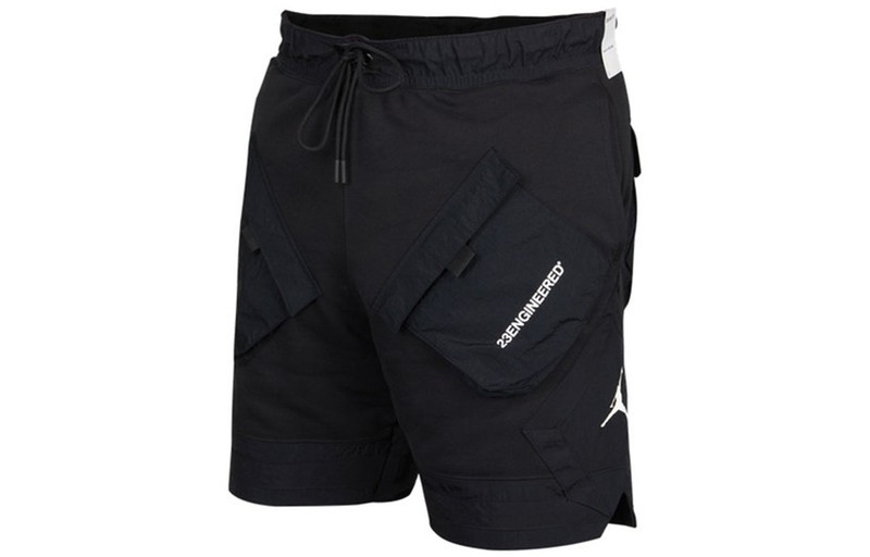 Jordan Air Jordan Athleisure Casual Sports Breathable Cargo Shorts Black DA7203-010 outlook