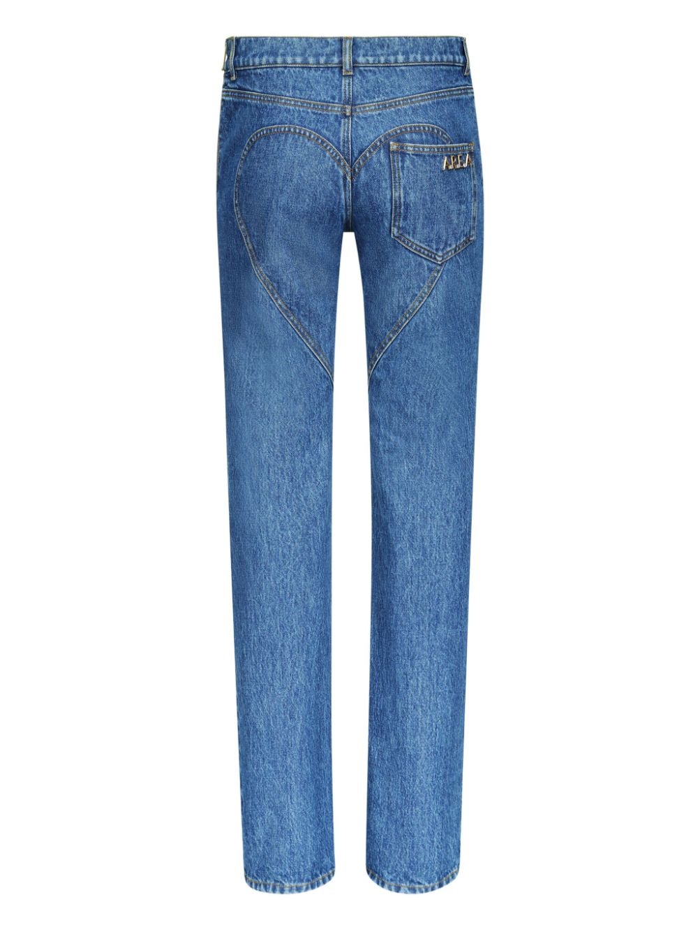 Jumbo Crystal straight-leg jeans - 4