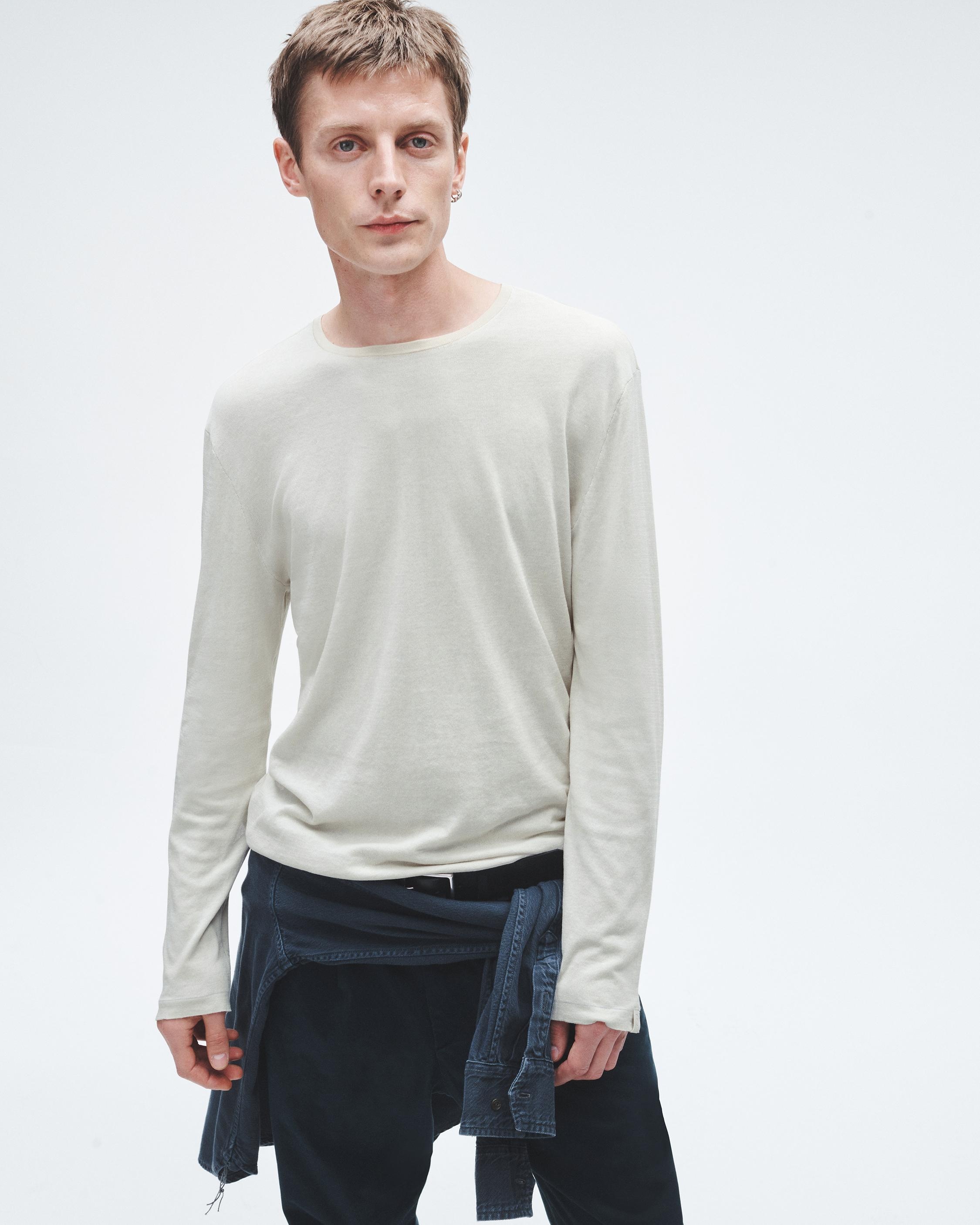 Banks Double Faced Long Sleeve Tee
Cotton T-Shirt - 5