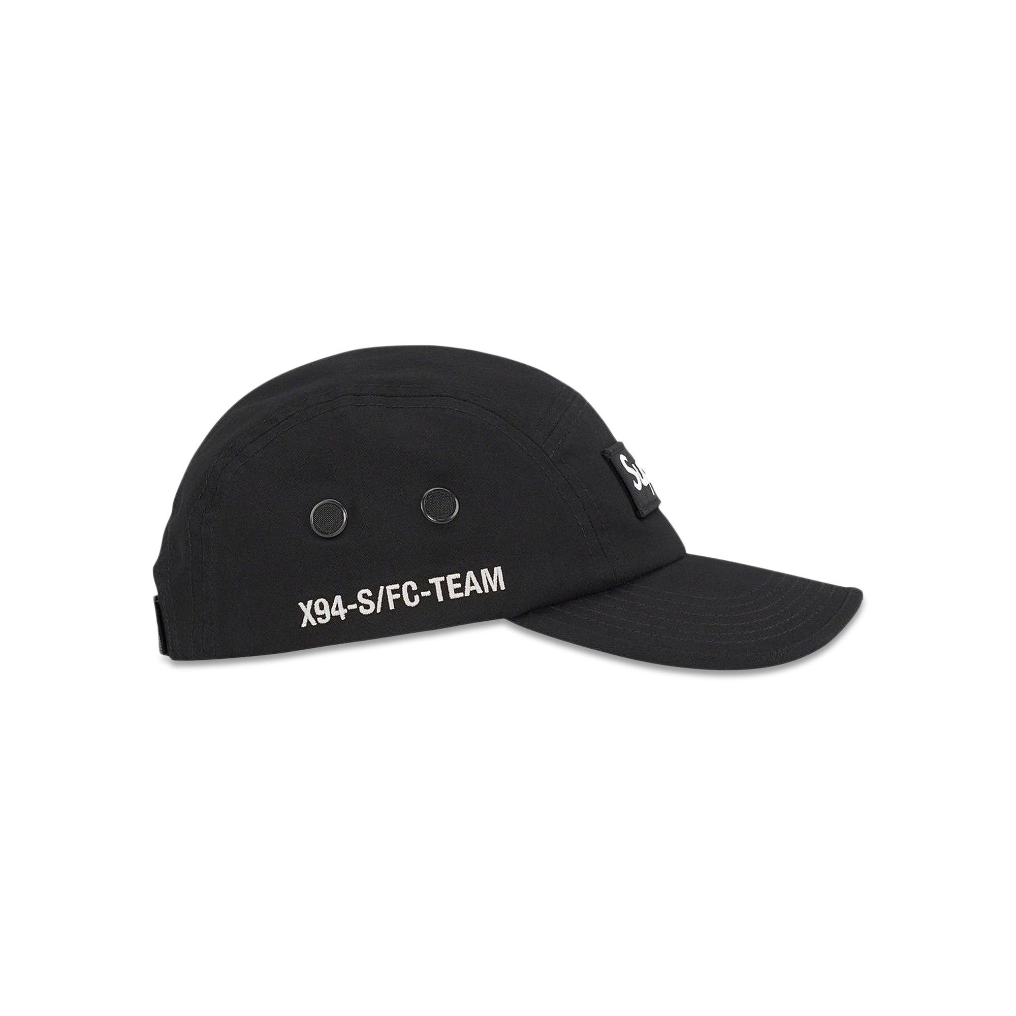 Supreme Military Camp Cap 'Black' - 3