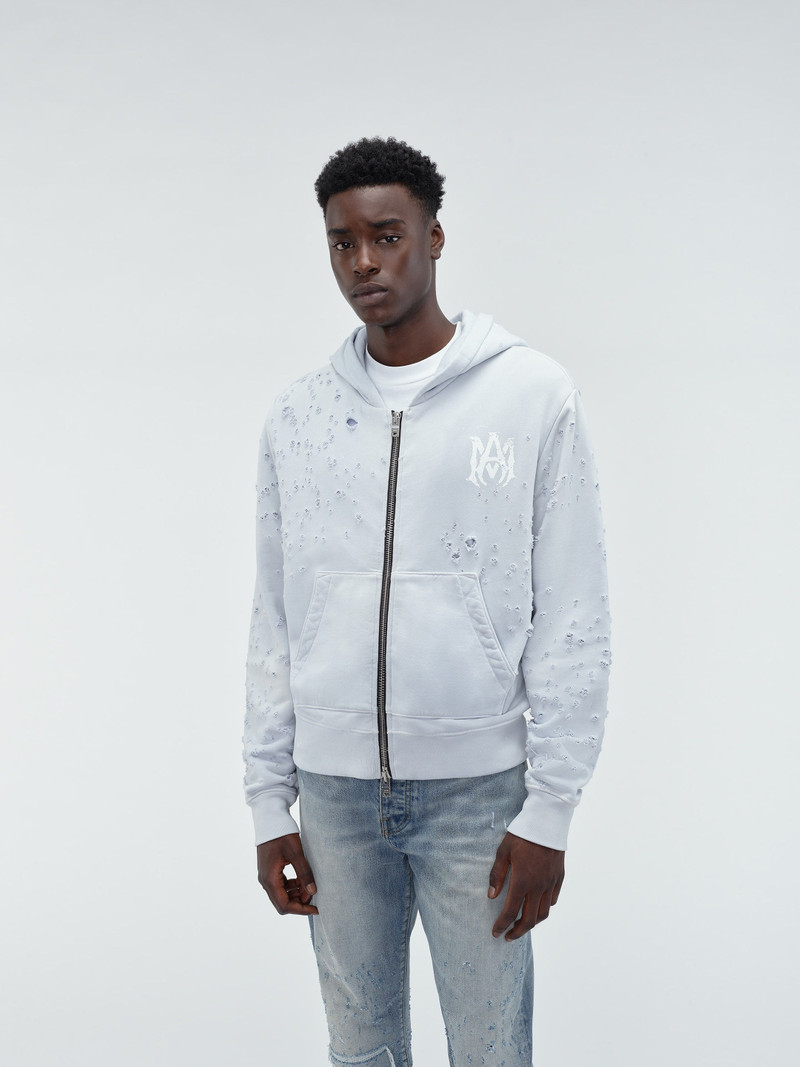AMIRI WASHED MA SHOTGUN HOODIE outlook