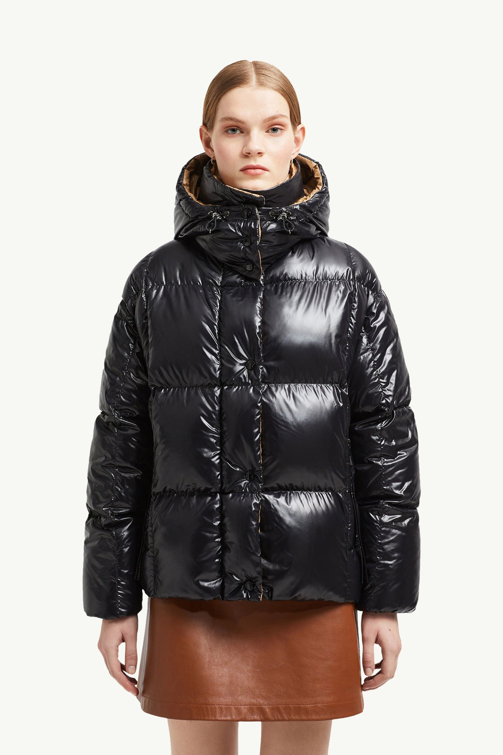 Parana Hooded Short Down Jacket - 3