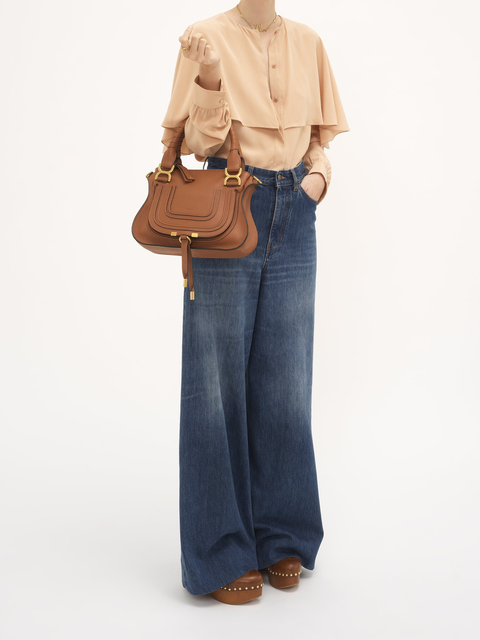 MARCIE SMALL DOUBLE CARRY BAG - 8