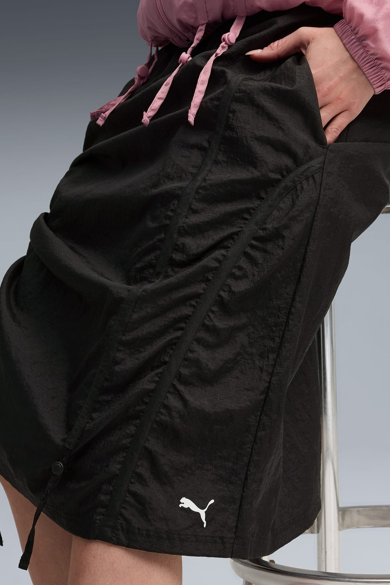 DARE TO Woven Midi Skirt Women 4