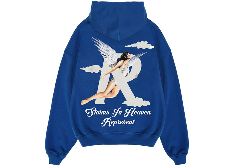 REPRESENT Represent Storms In Heaven Hoodie Cobalt outlook