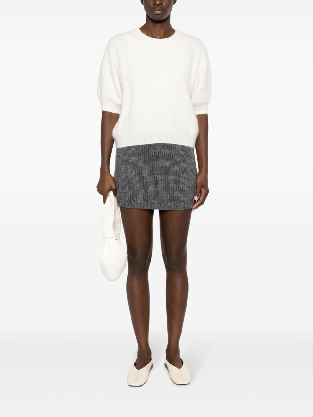 crew-neck cashmere jumper - 2