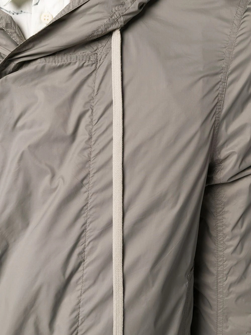 hooded midi raincoat - 5