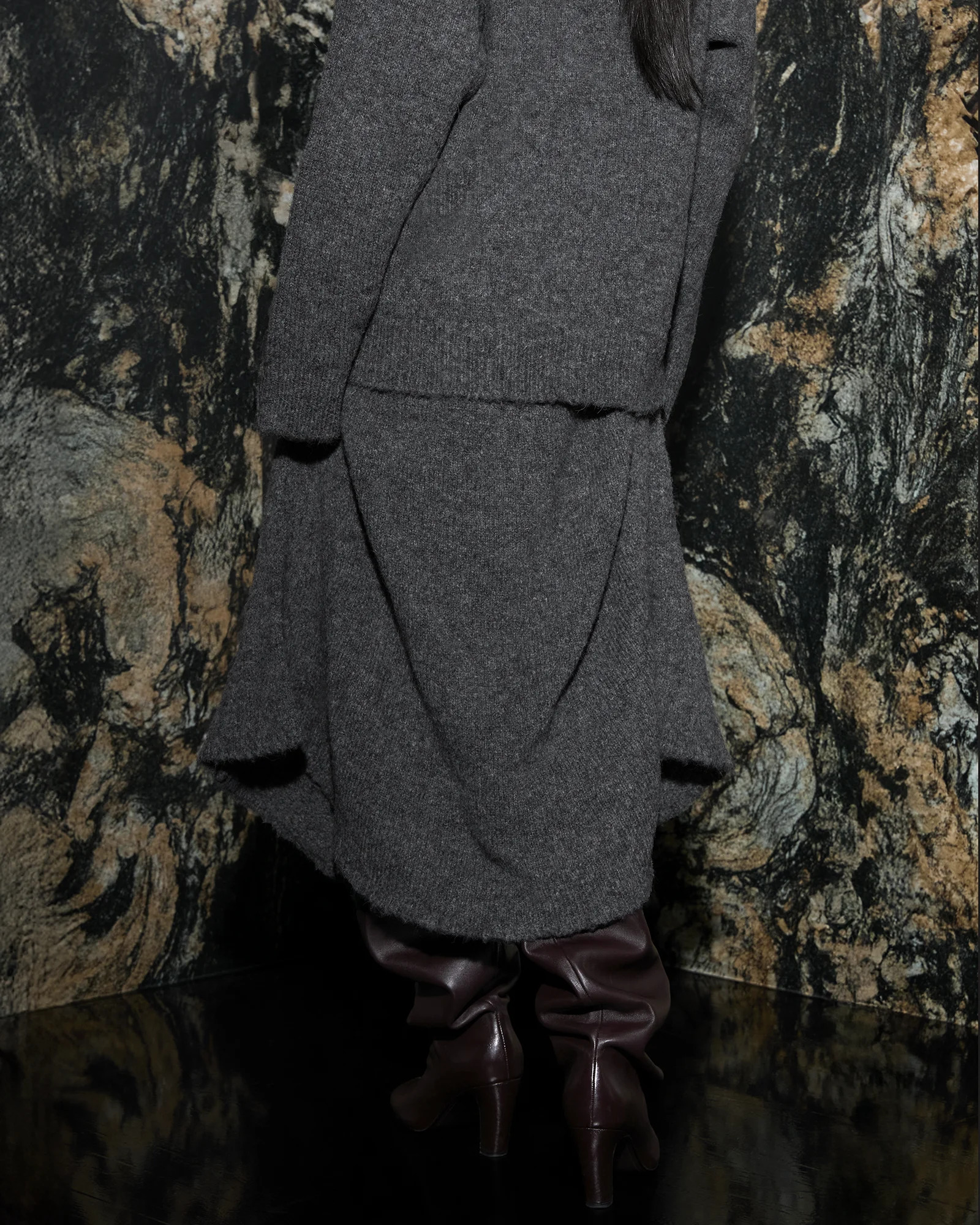 FLARE SKIRT SMOKE - 4