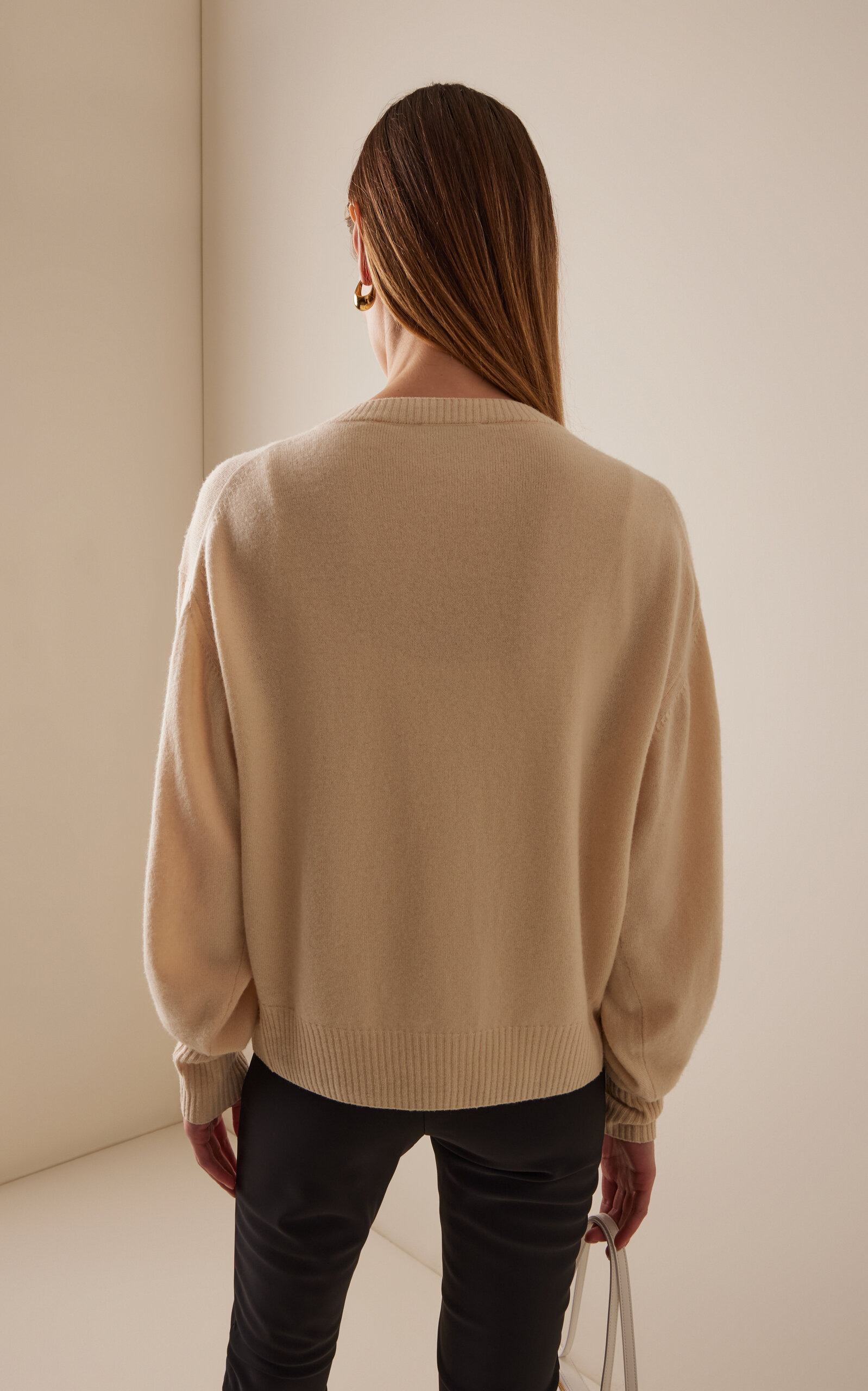 Wool-Cashmere Cardigan yellow - 4