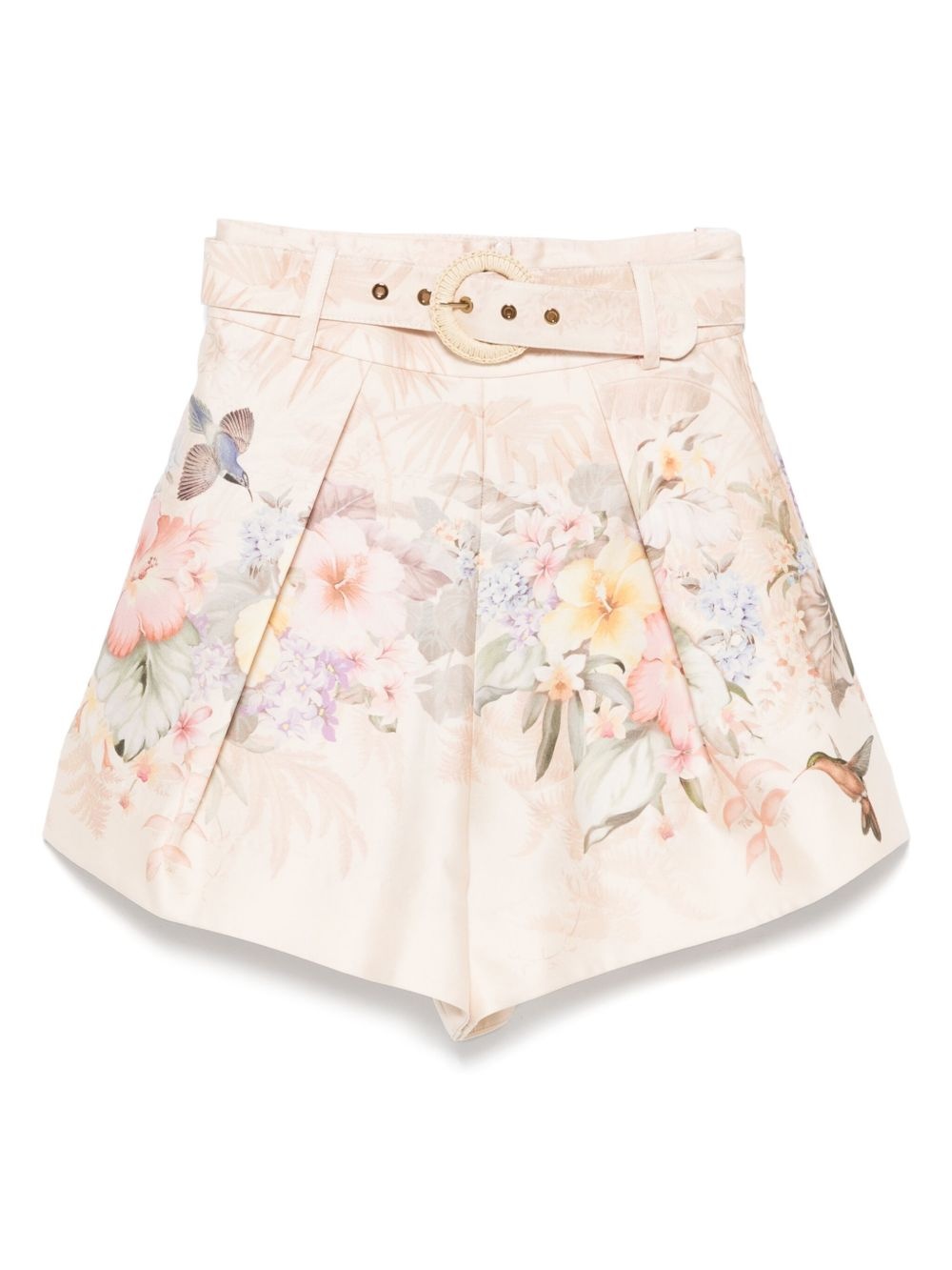 Zimmermann Women Silk And Cotton Blend Shorts - 1
