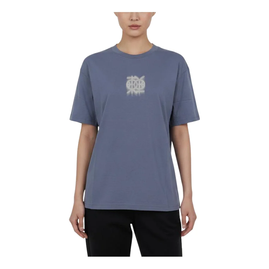 (WMNS) Air Jordan Casual Round Neck T-Shirt Asia Sizing 'Grey' IQ7306-491 - 1