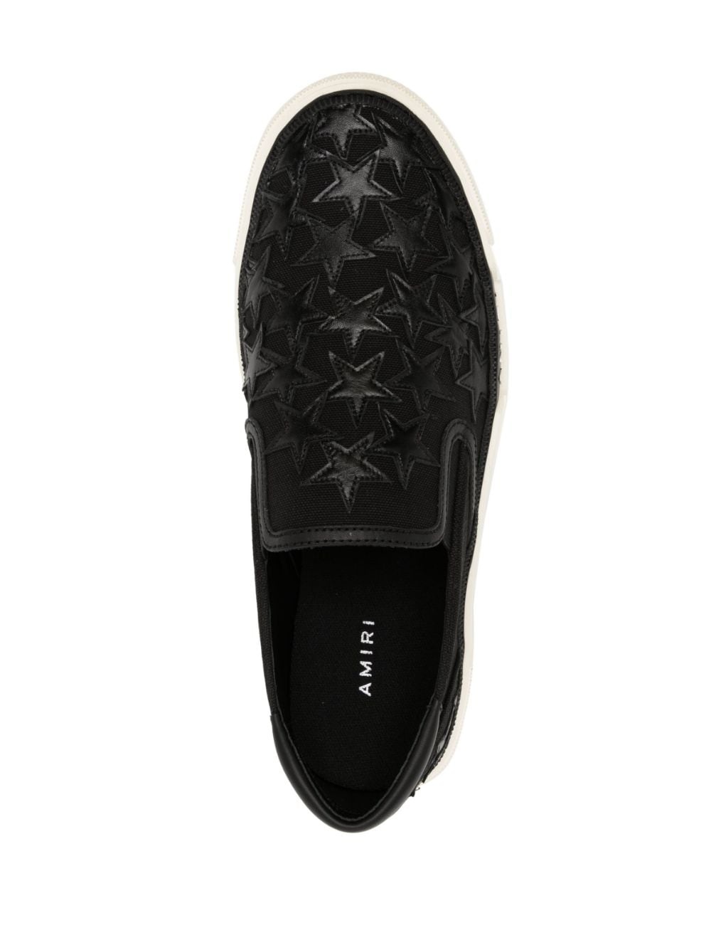 star-patch slip-on sneakers - 4