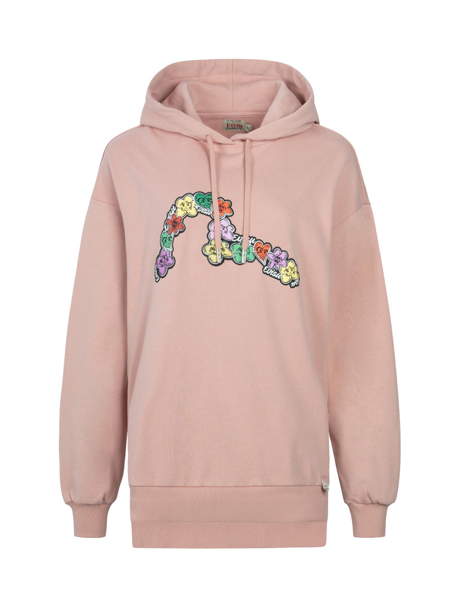 DARUMA FLORAL SEAGULL PRINT OVERSIZED SWEATSHIRT - 14