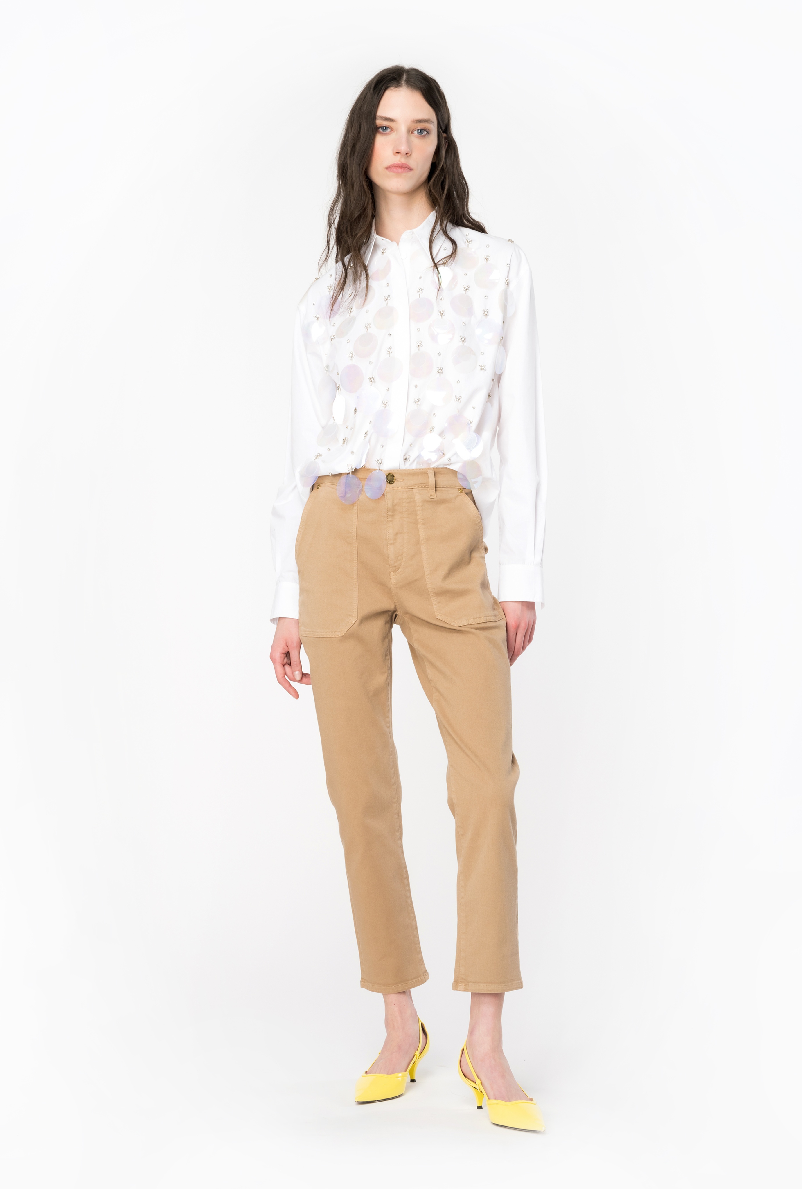 COTTON BULL CHINO-STYLE JEANS - 2