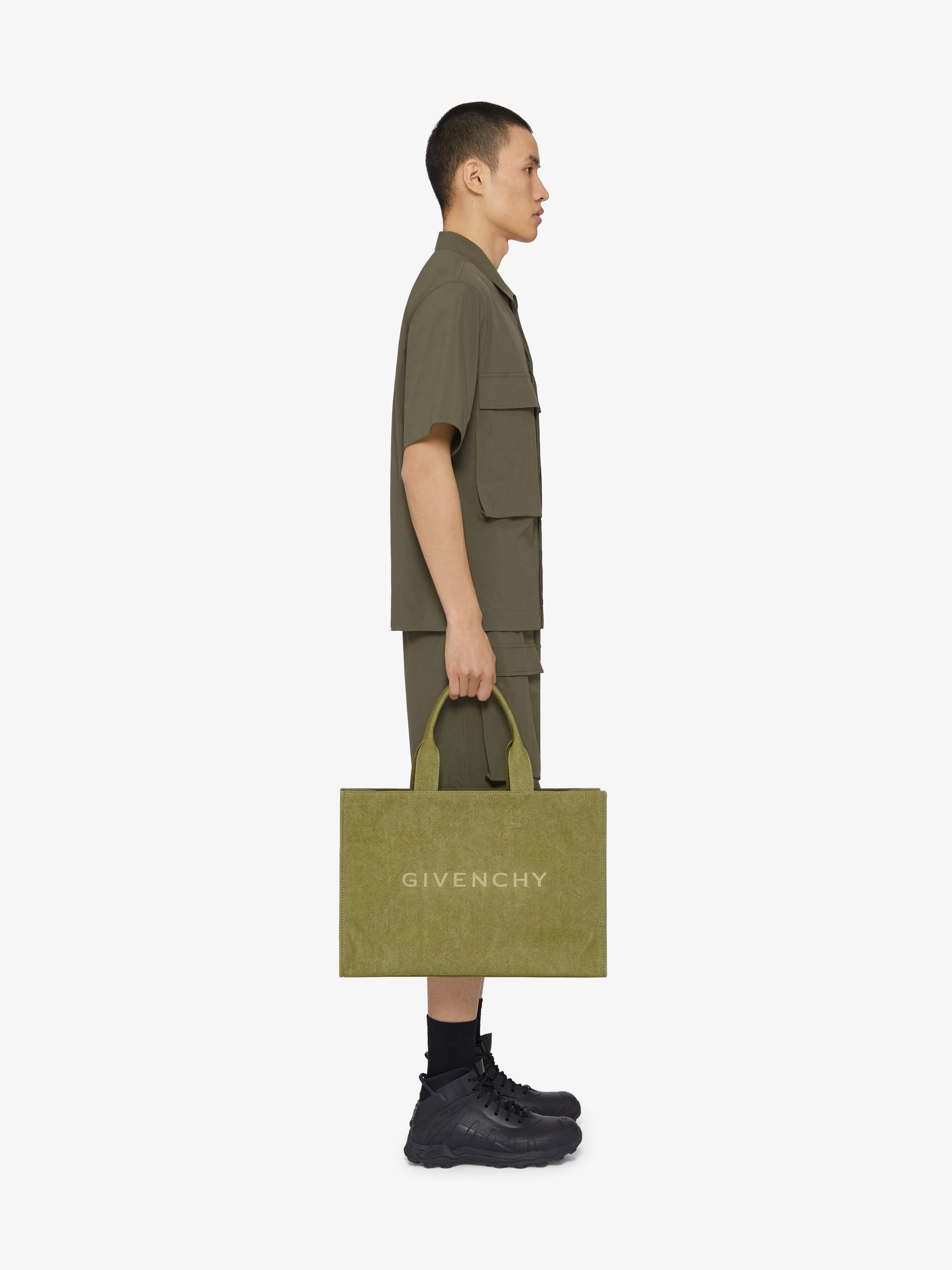 GIVENCHY TOTE BAG IN CANVAS - 2