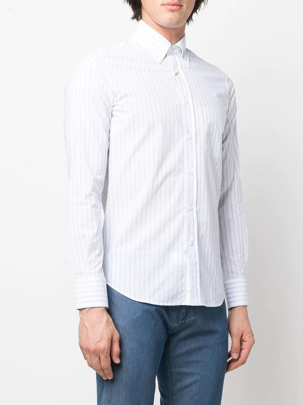 long-sleeve poplin shirt - 3