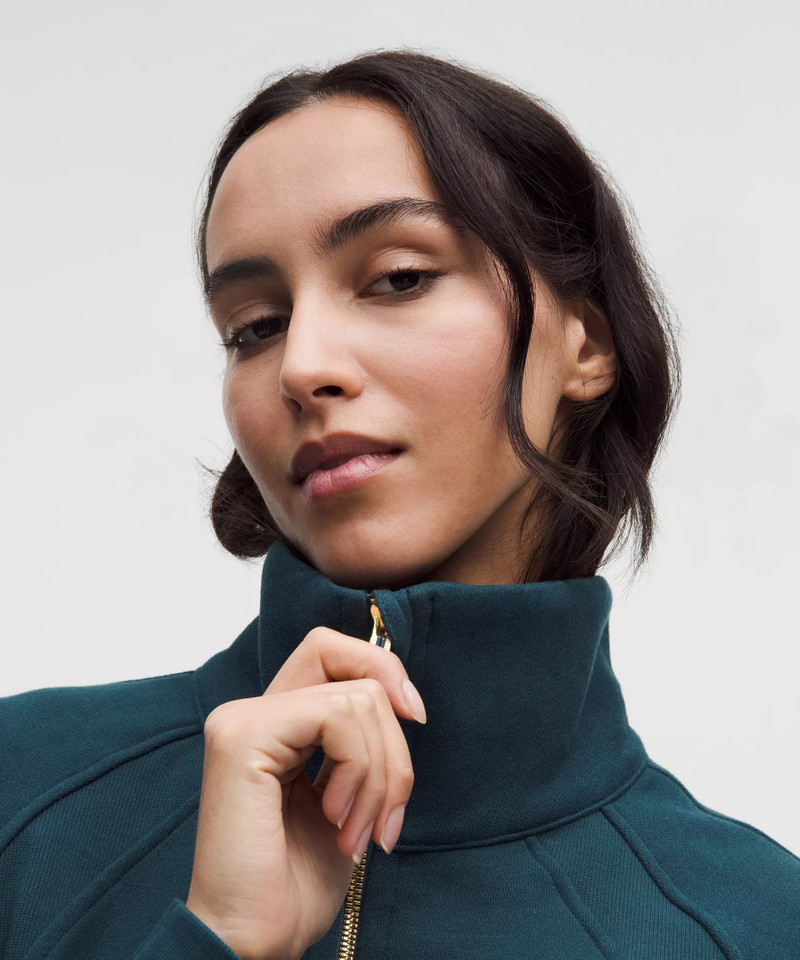 Scuba Oversized Funnel-Neck Half Zip *Long 4