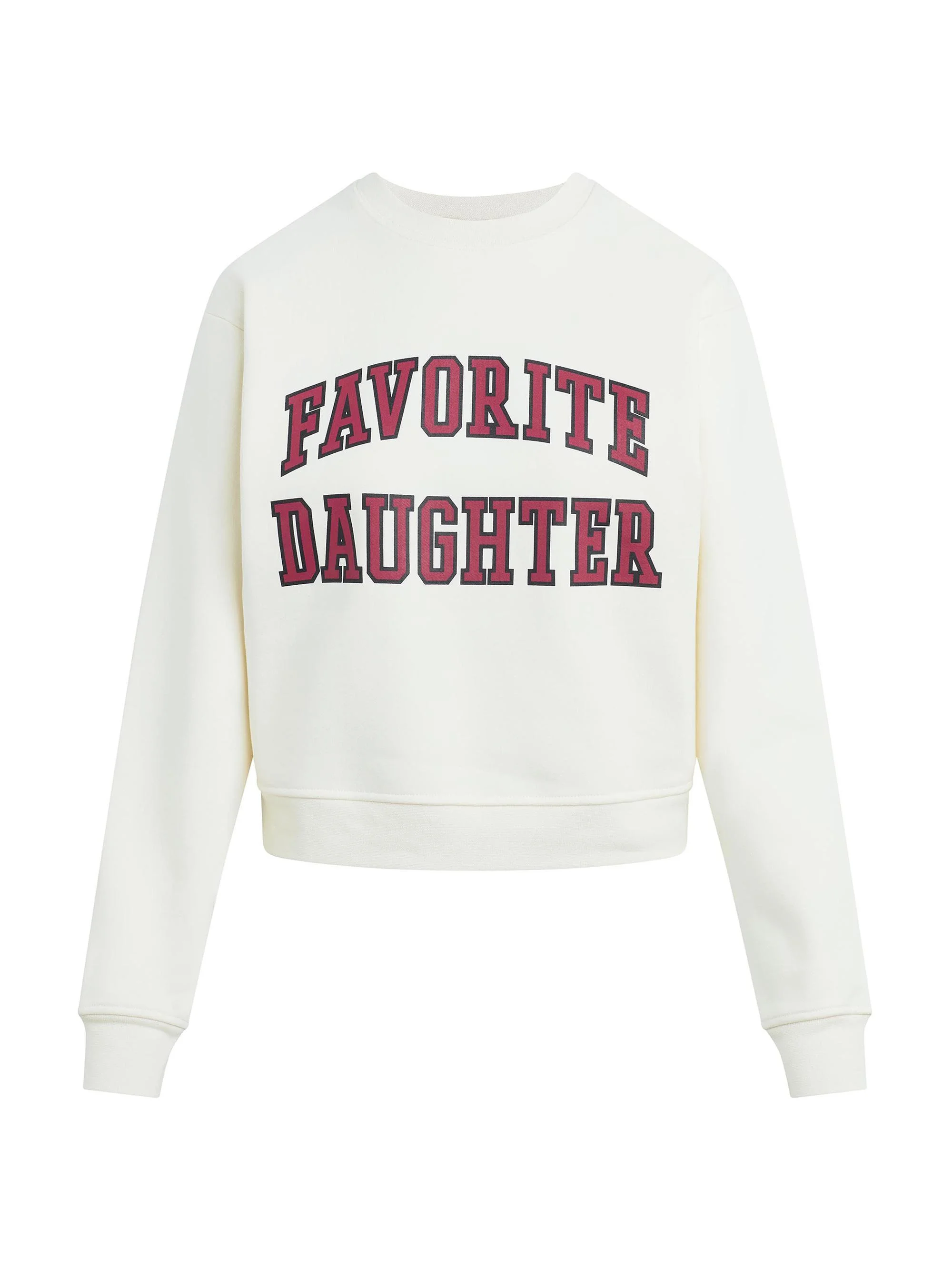 Women's The Collegiate Classic Logo Sweatshirt - Gardenia Raspberry - 1