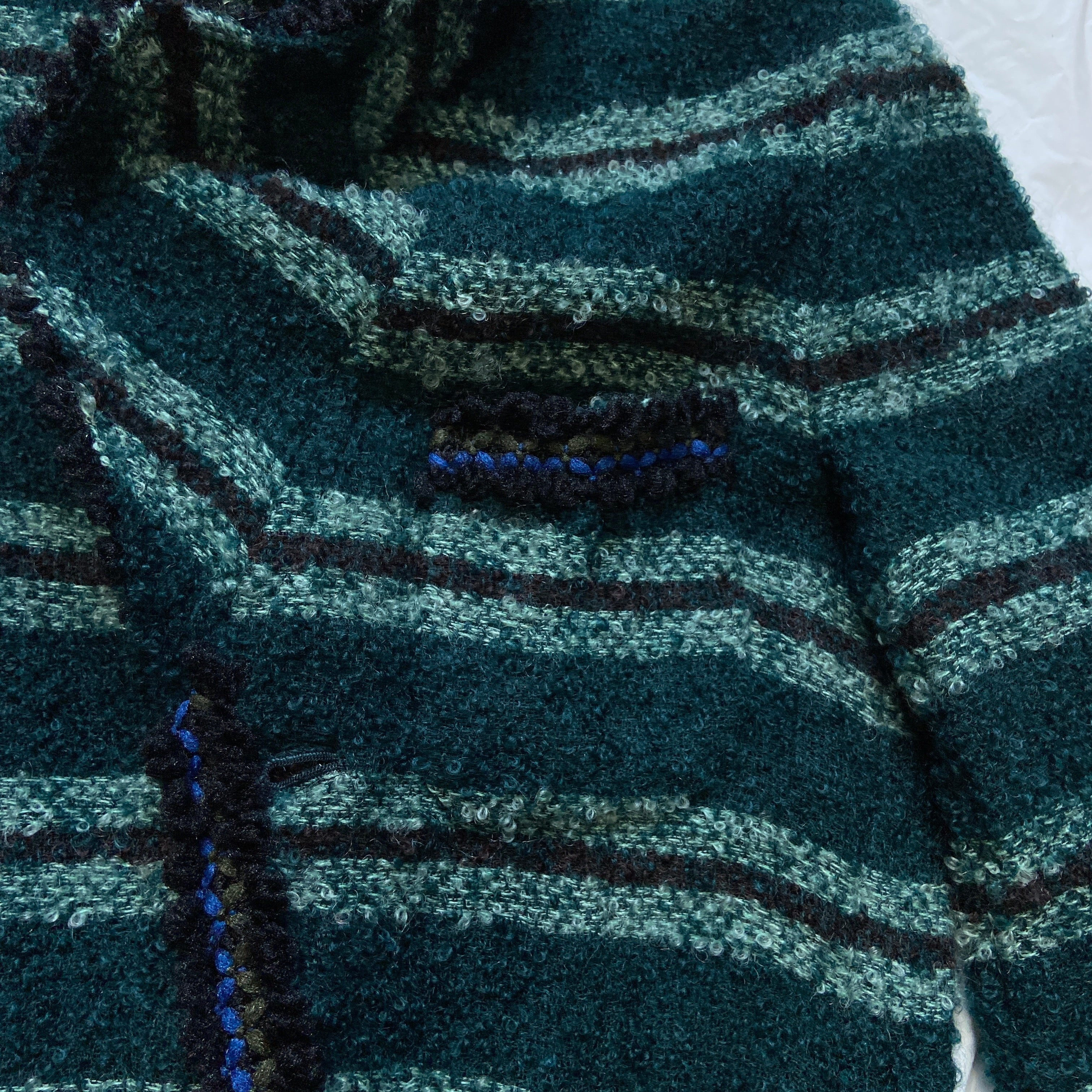 Comme des garçons Homme Plus fall 2004 boiled mohair wool knit blazer jacket - 6