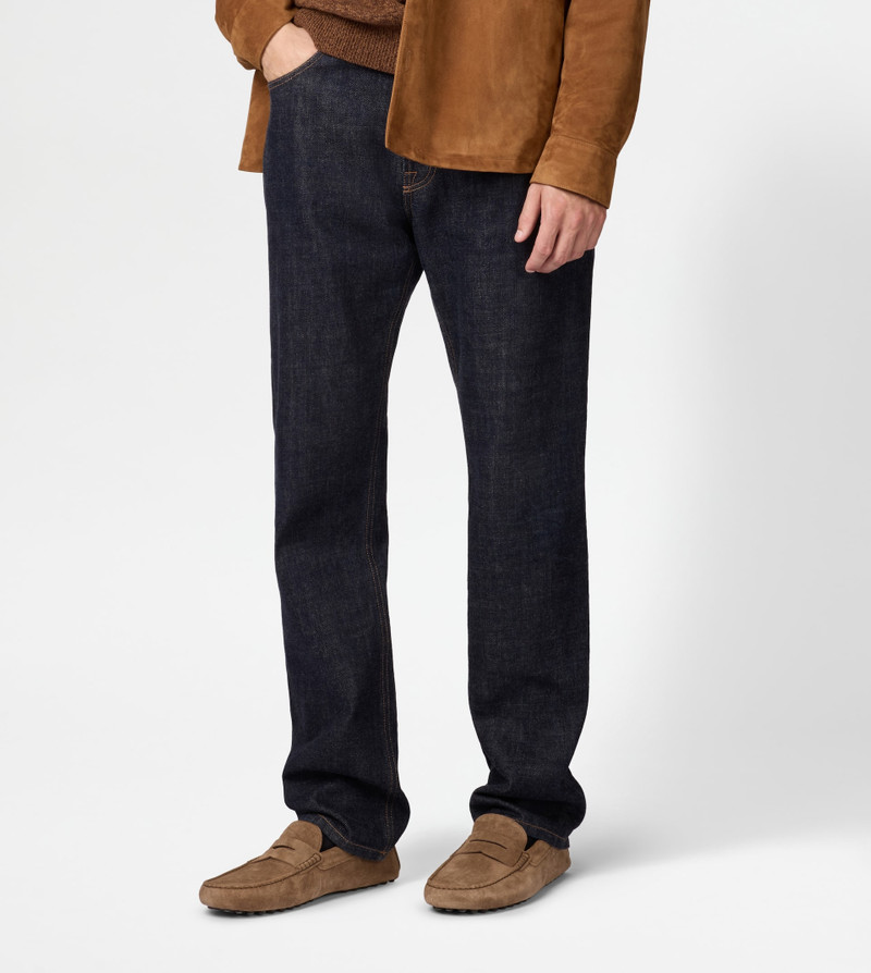 Tod's GOMMINO DRIVING SHOES IN SUEDE - BROWN outlook
