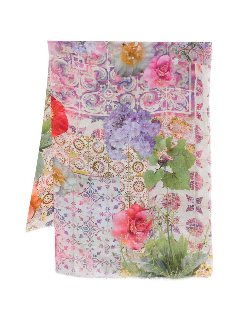 floral scarf 1