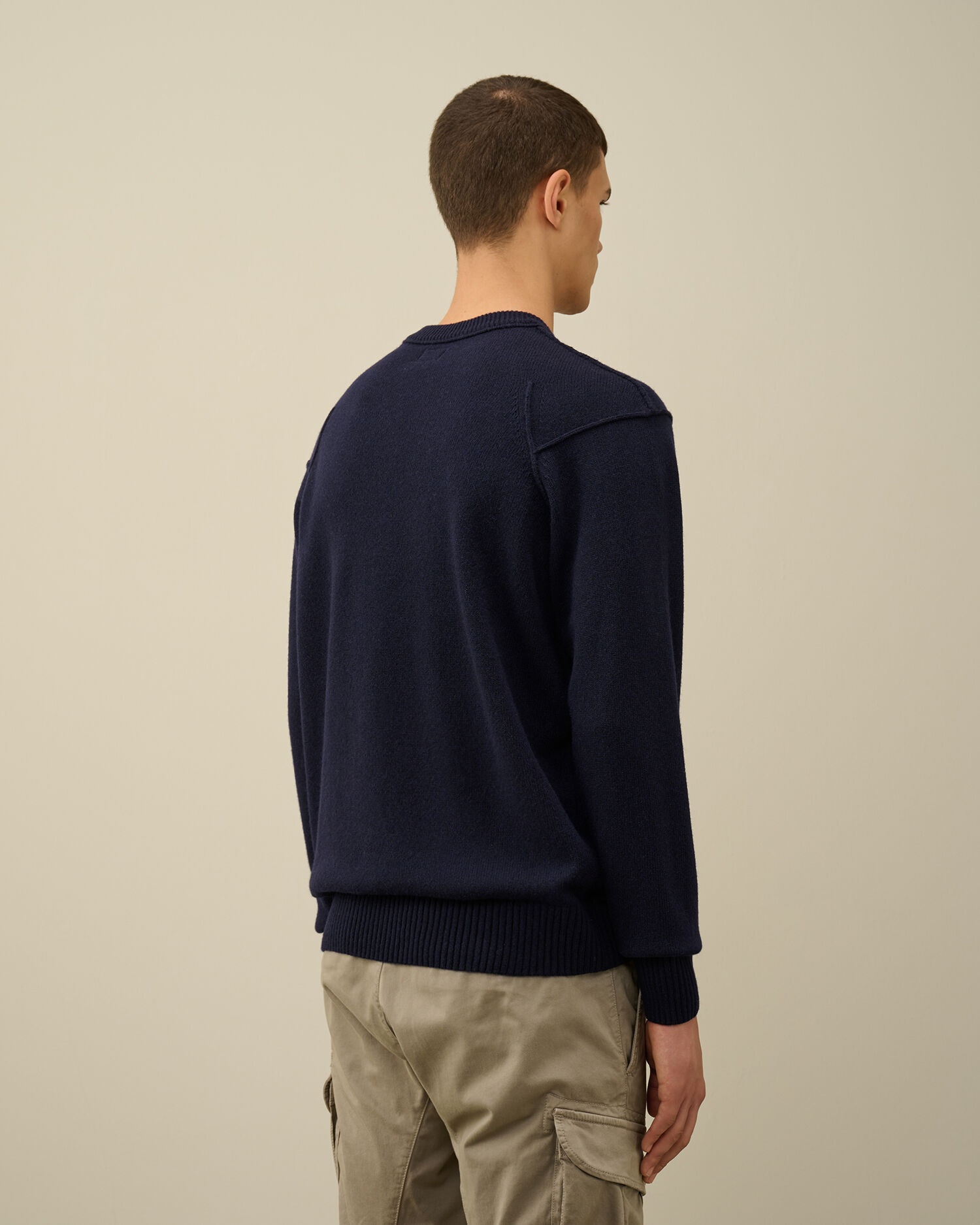 Lambswool GRS Crew Neck Knit - 3