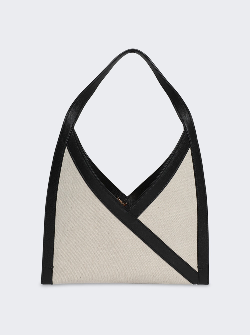 Small Sara Tote Bag Black And Neutral - 3