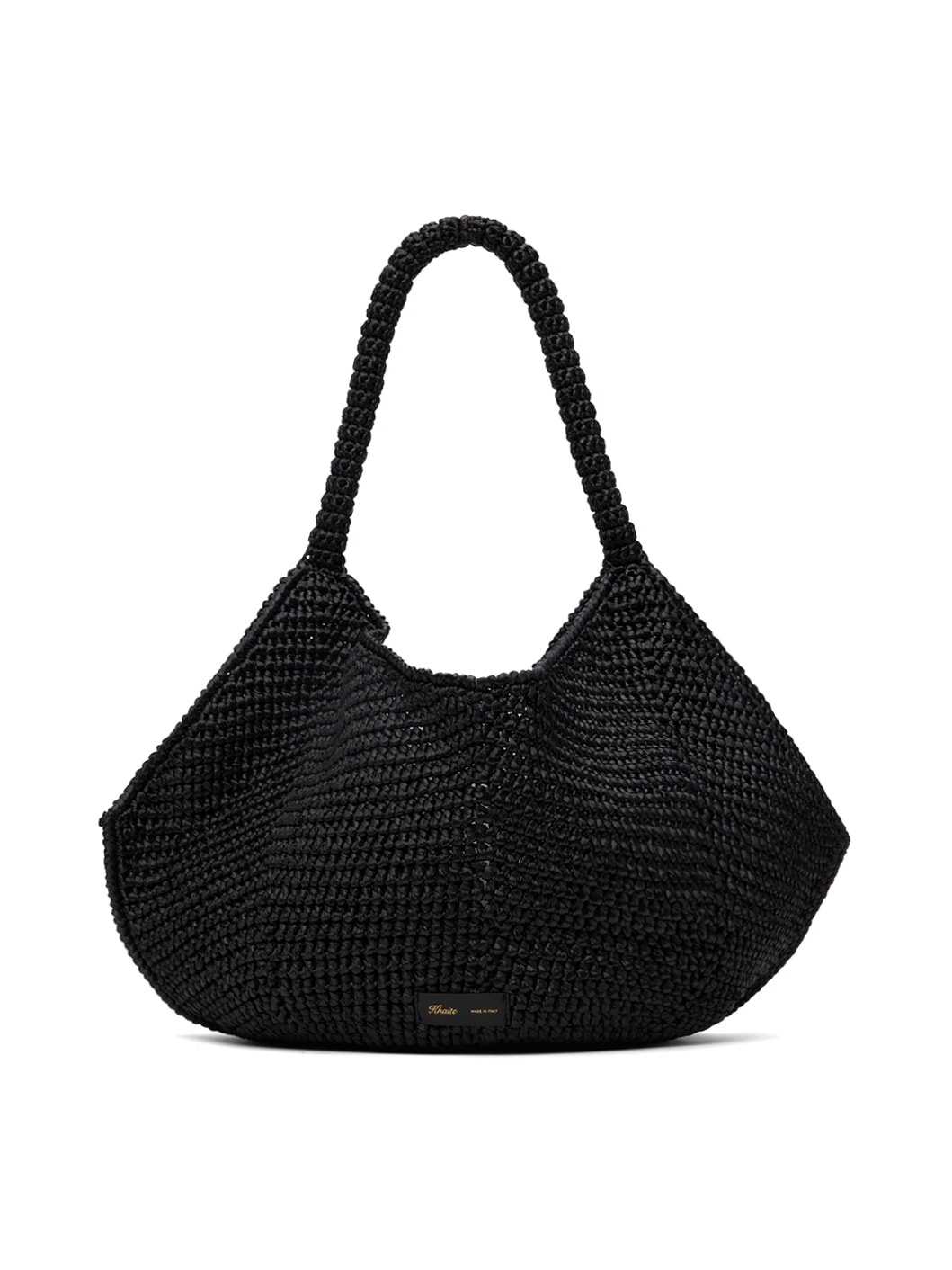 Black 'The Medium Lotus' Tote - 1