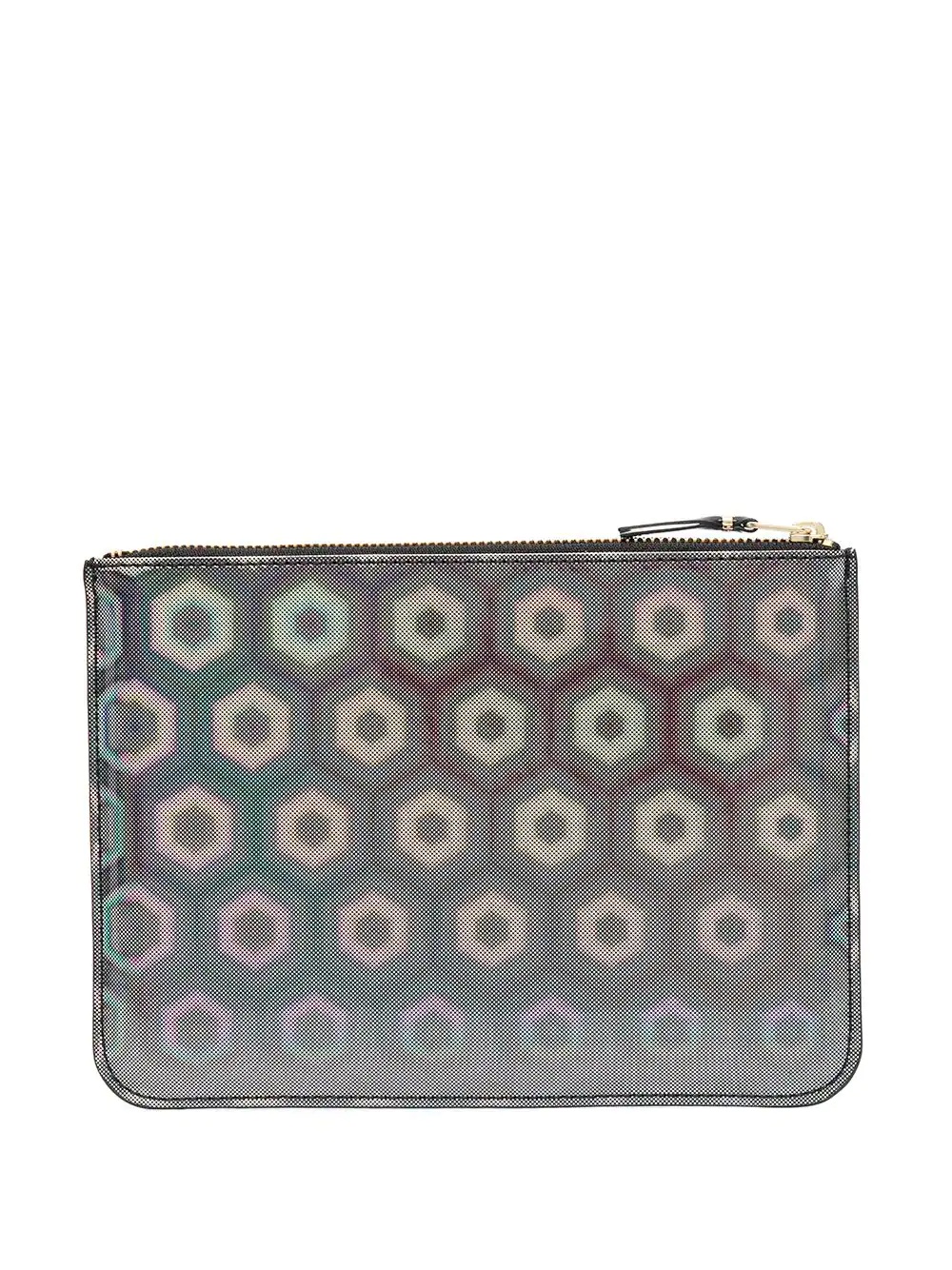 geometric zipped wallet - 2