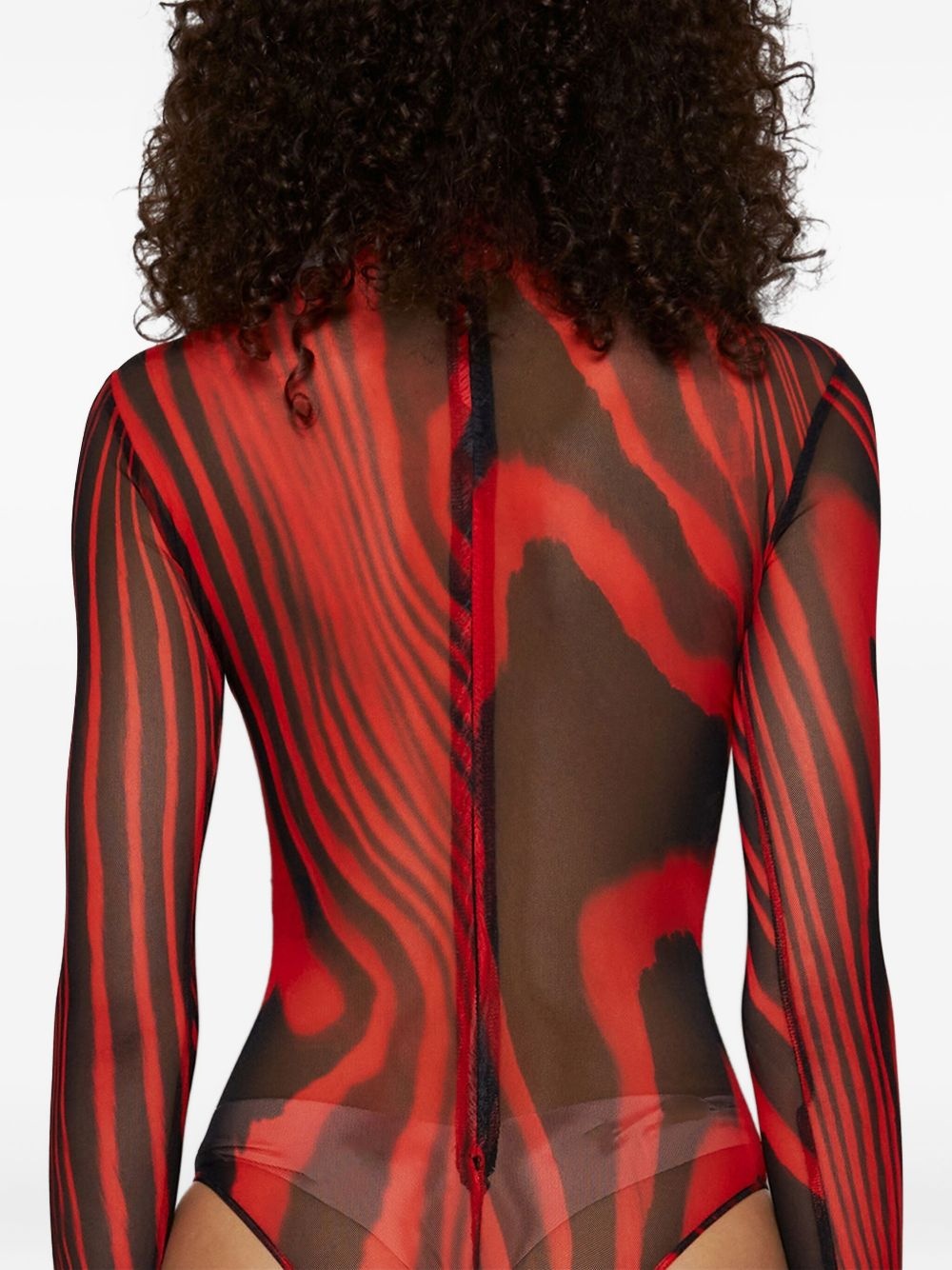 printed bodysuit - 3