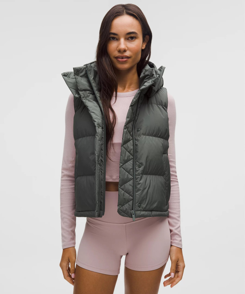 Wunder Puff 600-Down-Fill Cropped Vest 1