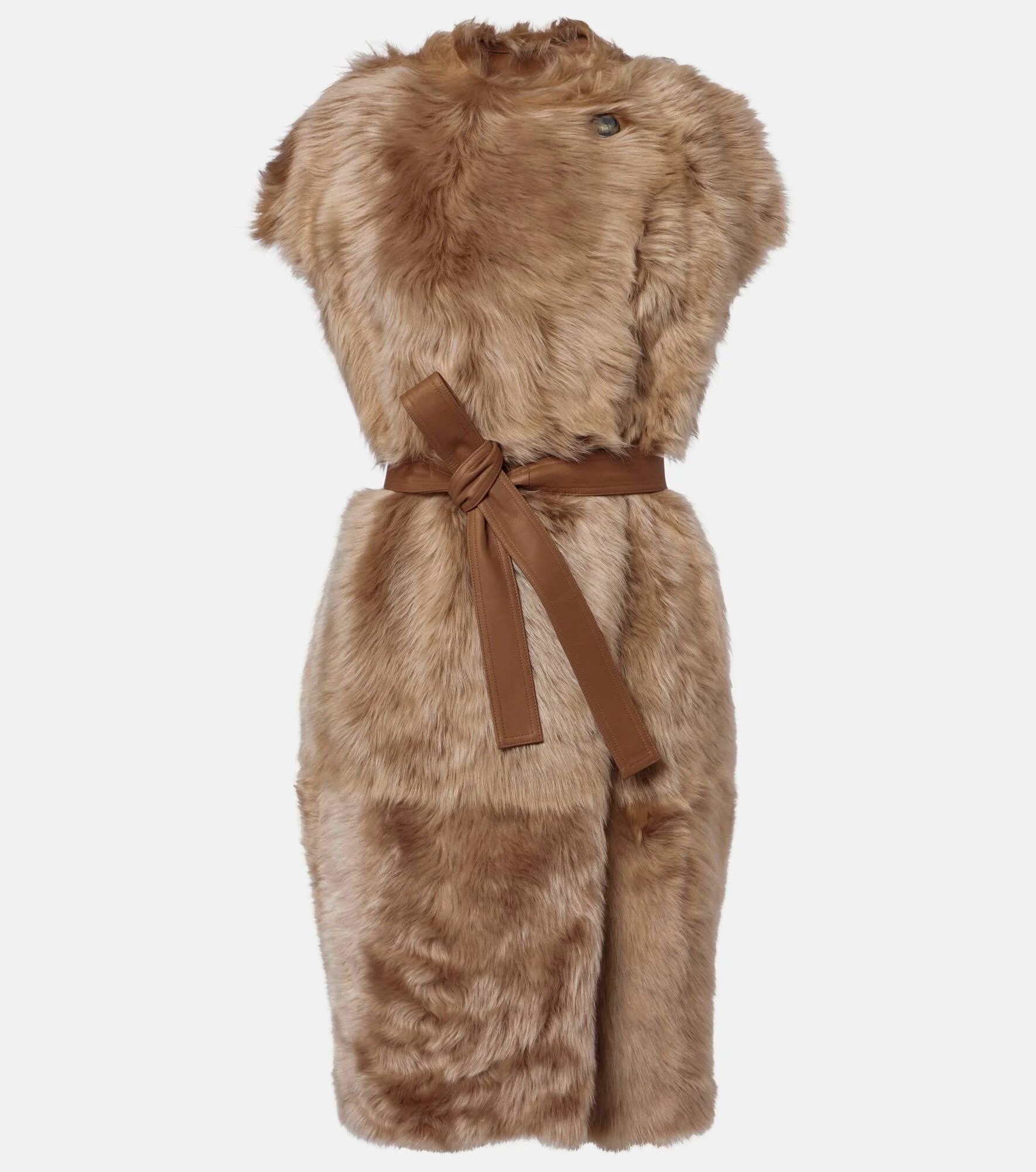 Reversible shearling coat - 1