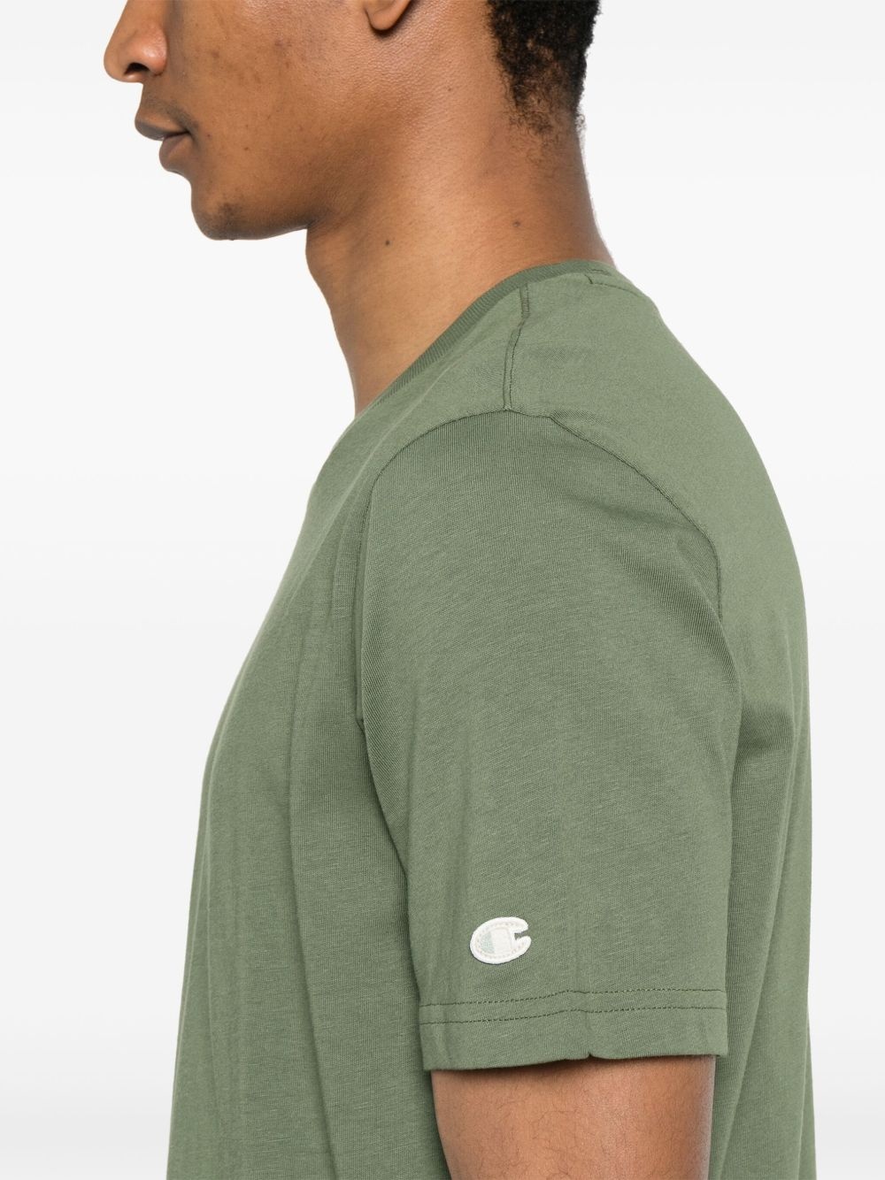 logo-patch T-shirt - 4