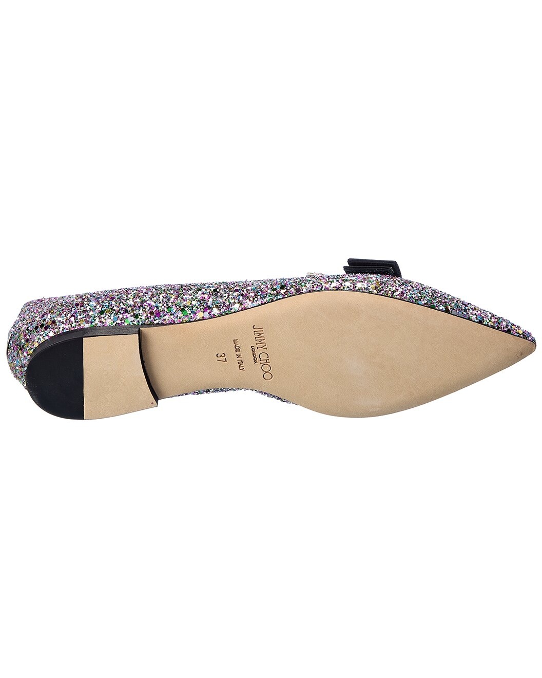 Jimmy Choo Gala Glitter Flat - 4